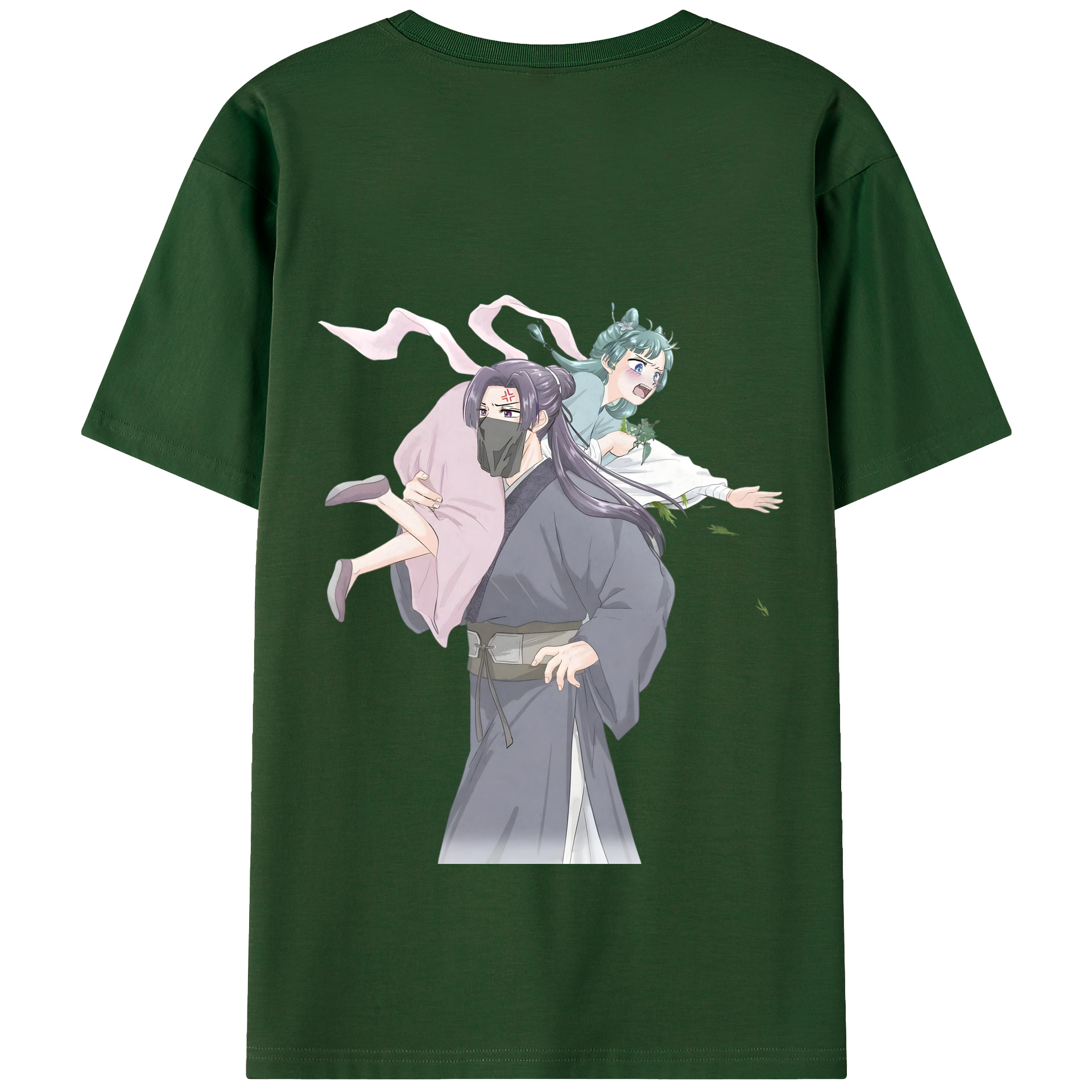 （画像用） 薬屋のひとりごと The Apothecary Diaries 綿100％半袖Tシャツ（背面プリント）